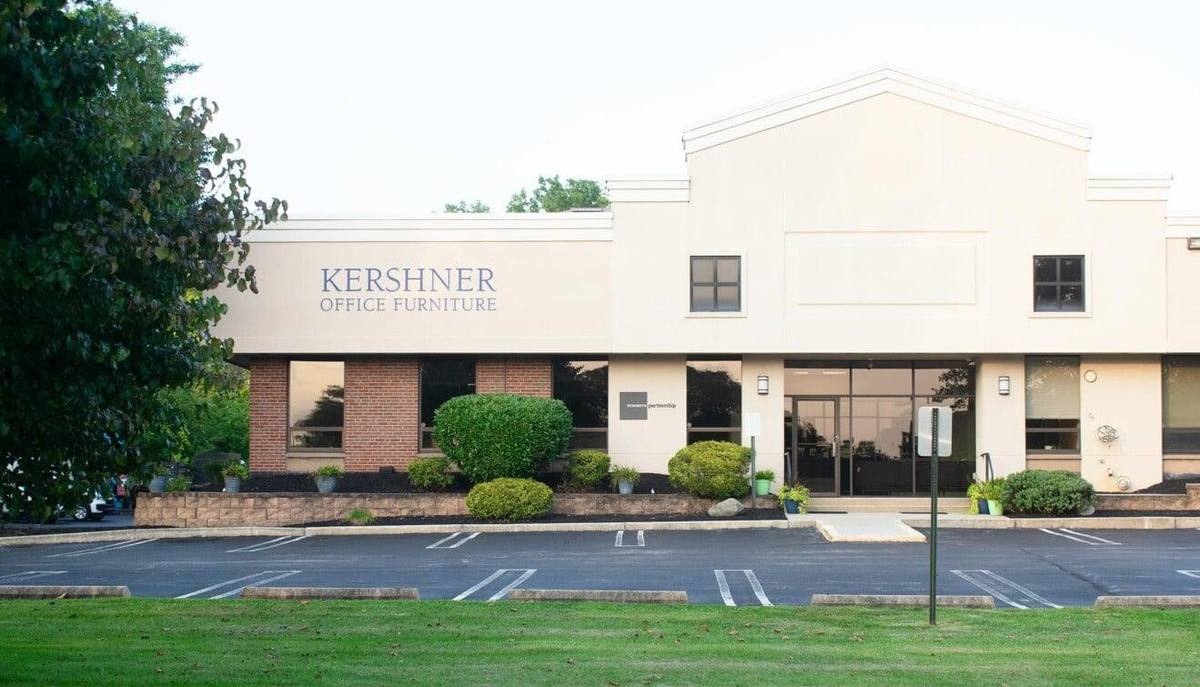 Kershner Office Furniture showroom building at 600 Clark Avenue, King of Prussia